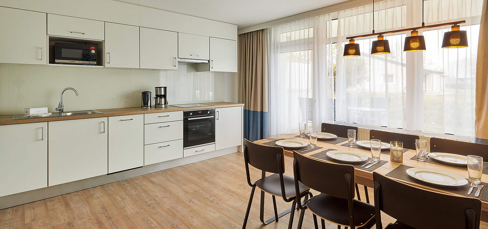 Garten Apartment 80 m² - ved Østersøen i det nordlige Tyskland